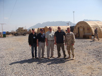 TFMD Deployment Team at First FOB